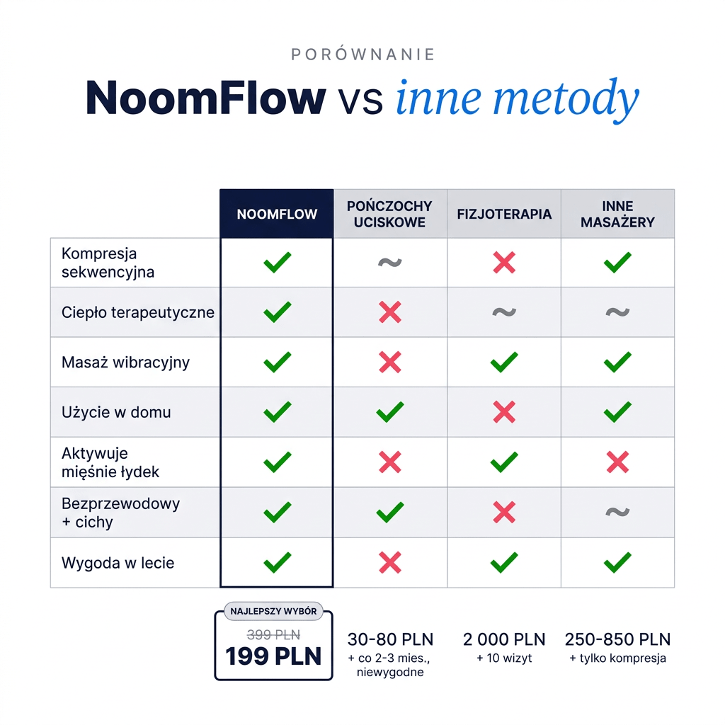 Masażer Łydek Noom FlowEMS - NOOM